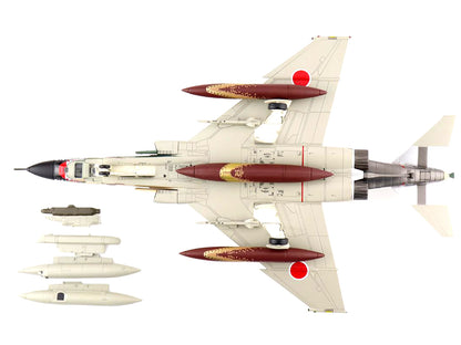 McDonnell Douglas RF-4E Phantom II Fighter Aircraft 57-6907 JASDF "501 SQ Final Year 2020" "Air Power Series" 1/72 Scale Model