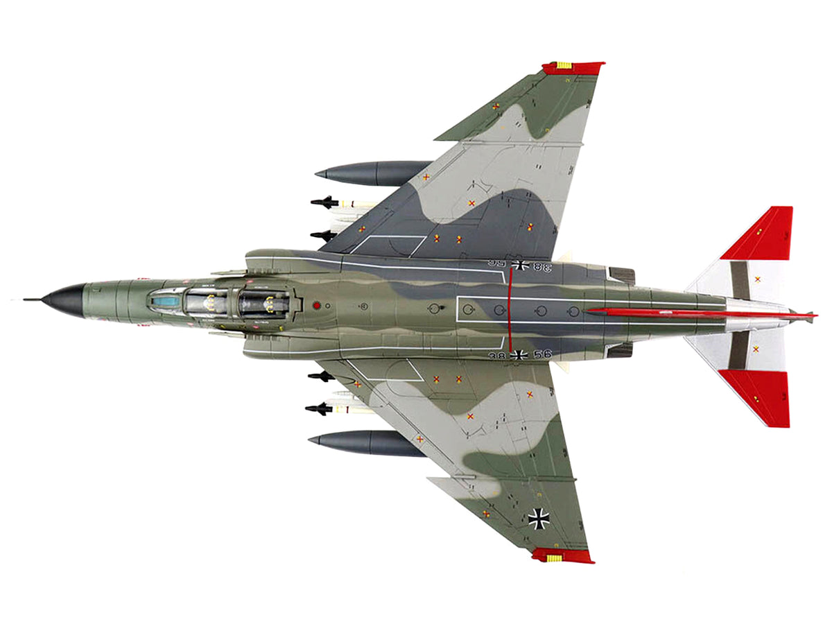 McDonnell Douglas F-4F Phantom II "Norm 81" Fighter Aircraft "JG 71 "Richthofen" GAFTIC 86 CFB Goose Bay Canada" (May 1986) "Air Power Series" 1/72 Diecast Model