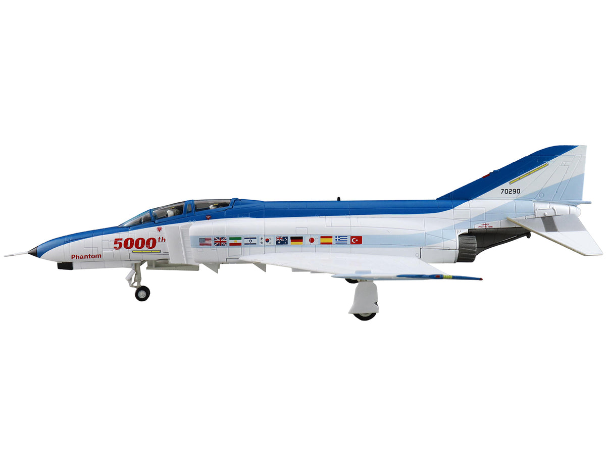 McDonnell Douglas F-4E Phantom II Fighter-Bomber Aircraft "70290 5000th Phantom St Louis" (1978) United States Air Force "Air Power Series" 1/72 Diecast Model