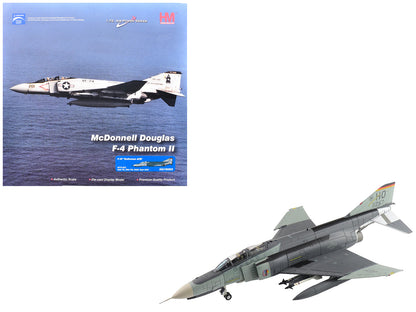 McDonnell Douglas F-4F Phantom II Fighter-Bomber Aircraft "AF72-257 20th Fighter Squadron 49th Fighter Wing Holloman AFB" (2002) United States Air Force "Air Power Series" 1/72 Diecast Model