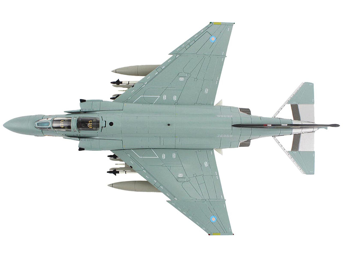 McDonnell Douglas F-4J(UK) Phantom II Fighter-Bomber Aircraft "ZE359 AF Wattisham England" British Royal Air Force "Air Power Series" 1/72 Diecast Model