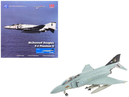 McDonnell Douglas F-4J(UK) Phantom II Fighter-Bomber Aircraft "ZE359 AF Wattisham England" British Royal Air Force "Air Power Series" 1/72 Diecast Model