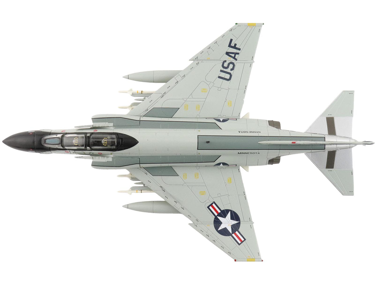McDonnell Douglas F-4D Phantom II Fighter-Bomber Aircraft "65608 148th Fighter-Interceptor Group Minnesota Air National Guard Duluth International Airport" (1984) United States Air Force "Air Power Series" 1/72 Diecast Model