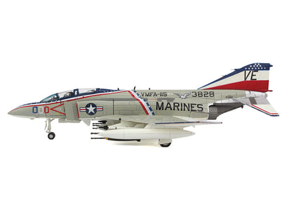 McDonnell Douglas F-4J Phantom II Fighter-Bomber Aircraft "153828 MCAS Iwakuni Japan" (1976) United States Marine Corps "Air Power Series" 1/72 Diecast Model