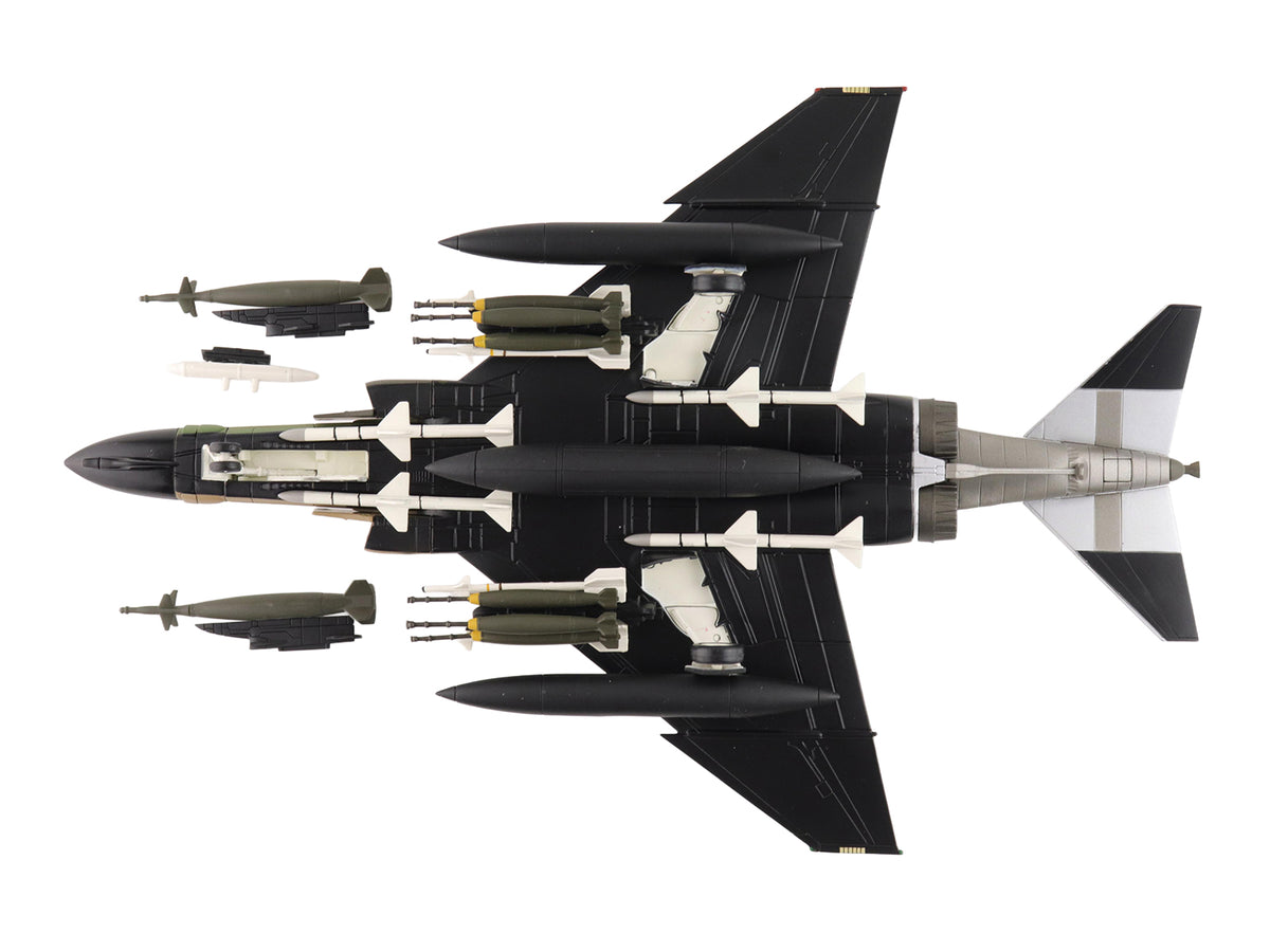 McDonnell Douglas F-4D Phantom II Fighter-Bomber Aircraft "66-8738 Night Owl 497th TFS Ubon RTAFB Thailand" (1972) United States Air Force "Air Power Series" 1/72 Diecast Model