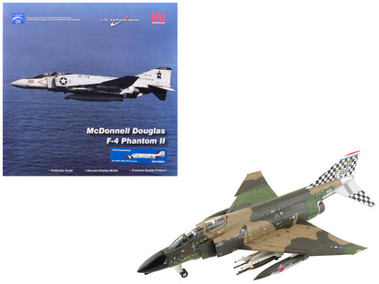 McDonnell Douglas F-4C Phantom II Fighter-Bomber Aircraft "63-7666 William Tell 57th FIS Keflavik Airport Iceland" (1977) United States Air Force "Air Power Series" 1/72 Diecast Model