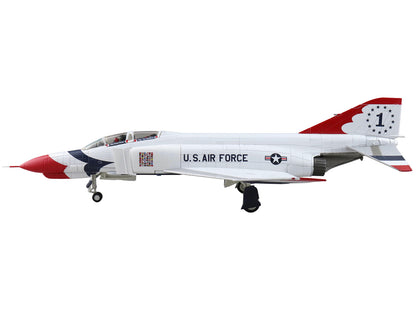 McDonnell Douglas F-4E Phantom II Fighter-Bomber Aircraft "Thunderbirds No.1 Plane 1973/74 Season" United States Air Force "Air Power Series" 1/72 Diecast Model