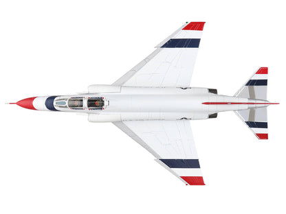 McDonnell Douglas F-4E Phantom II Fighter-Bomber Aircraft "Thunderbirds No.1 Plane 1973/74 Season" United States Air Force "Air Power Series" 1/72 Diecast Model