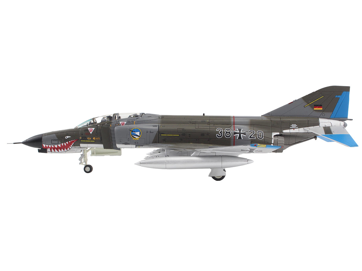 McDonnell Douglas F-4F Phantom II Fighter-Bomber Aircraft "Jagdgeschwader 74 (JG 74) Molders" (1982) German Luftwaffe "Air Power Series" 1/72 Diecast Model