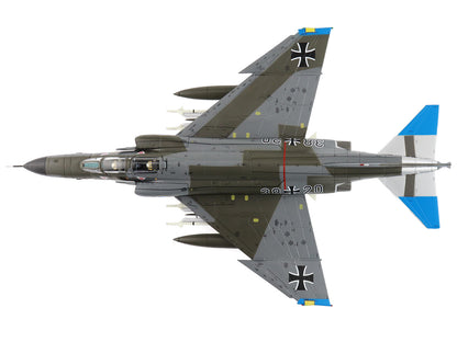 McDonnell Douglas F-4F Phantom II Fighter-Bomber Aircraft "Jagdgeschwader 74 (JG 74) Molders" (1982) German Luftwaffe "Air Power Series" 1/72 Diecast Model
