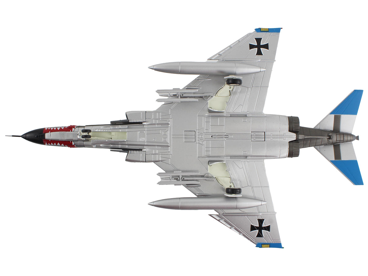 McDonnell Douglas F-4F Phantom II Fighter-Bomber Aircraft "Jagdgeschwader 74 (JG 74) Molders" (1982) German Luftwaffe "Air Power Series" 1/72 Diecast Model
