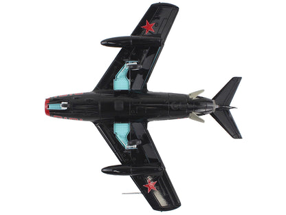 Mikoyan-Gurevich MiG-15Bis Fighter Aircraft "Experimental Combat Air Museum Kansas" "Air Power Series" 1/72 Diecast Model
