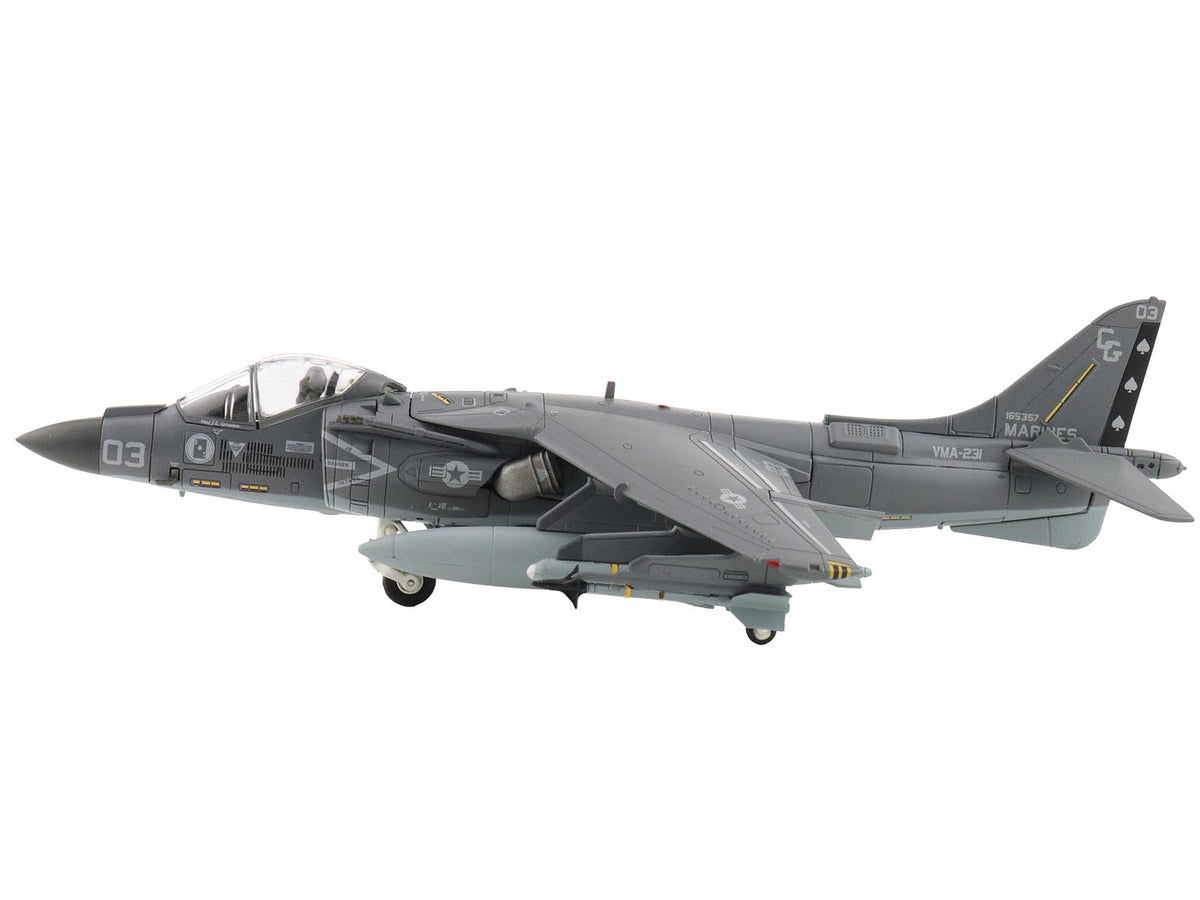 McDonnell Douglas AV-8B Plus Harrier II Aircraft "165357 VMA-231 Ace of Spades Operation Inherent Resolve USCENTCOM" (2017) United States Marine Corps "Air Power Series" 1/72 Diecast Model