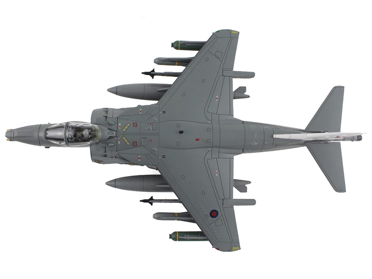 McDonnell Douglas AV-8B/British Harrier II GR.9A Aircraft "41 (R) Squadron RAF Coningsby Air Base" (2006) Royal Air Force "Air Power Series" 1/72 Diecast Model