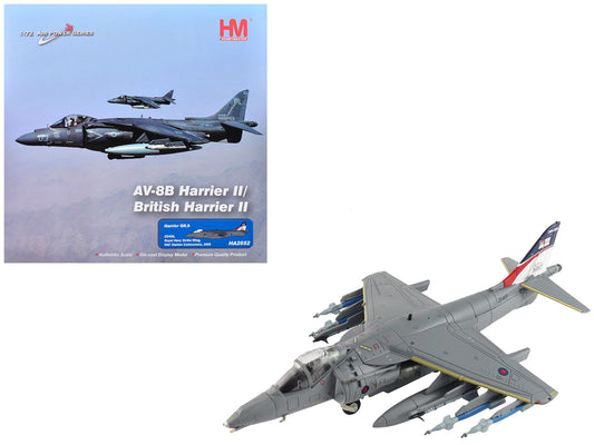 British Aerospace Harrier GR.9 Aircraft "ZD406 Royal Navy Strike Wing RAF Station Cottesmore" (2009) British Royal Air Force/Navy "Air Power Series" 1/72 Diecast Model