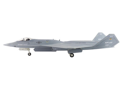Northrop YF-23 Black Widow II Stealth Fighter Aircraft "#87-0801 PAV-2" (1990) United States Air Force "Air Power Series" 1/72 Diecast Model