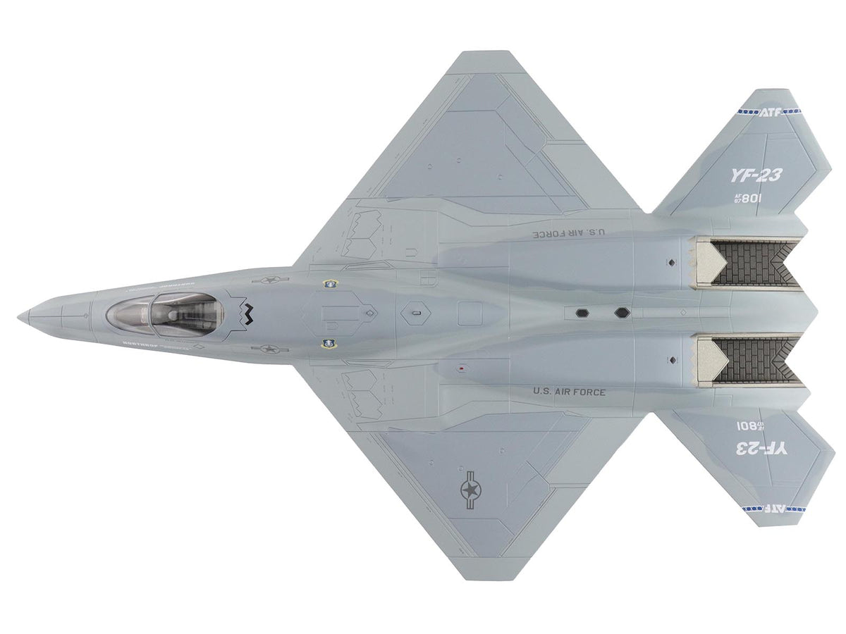 Northrop YF-23 Black Widow II Stealth Fighter Aircraft "#87-0801 PAV-2" (1990) United States Air Force "Air Power Series" 1/72 Diecast Model