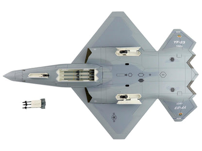 Northrop YF-23 Black Widow II Stealth Fighter Aircraft "#87-0801 PAV-2" (1990) United States Air Force "Air Power Series" 1/72 Diecast Model
