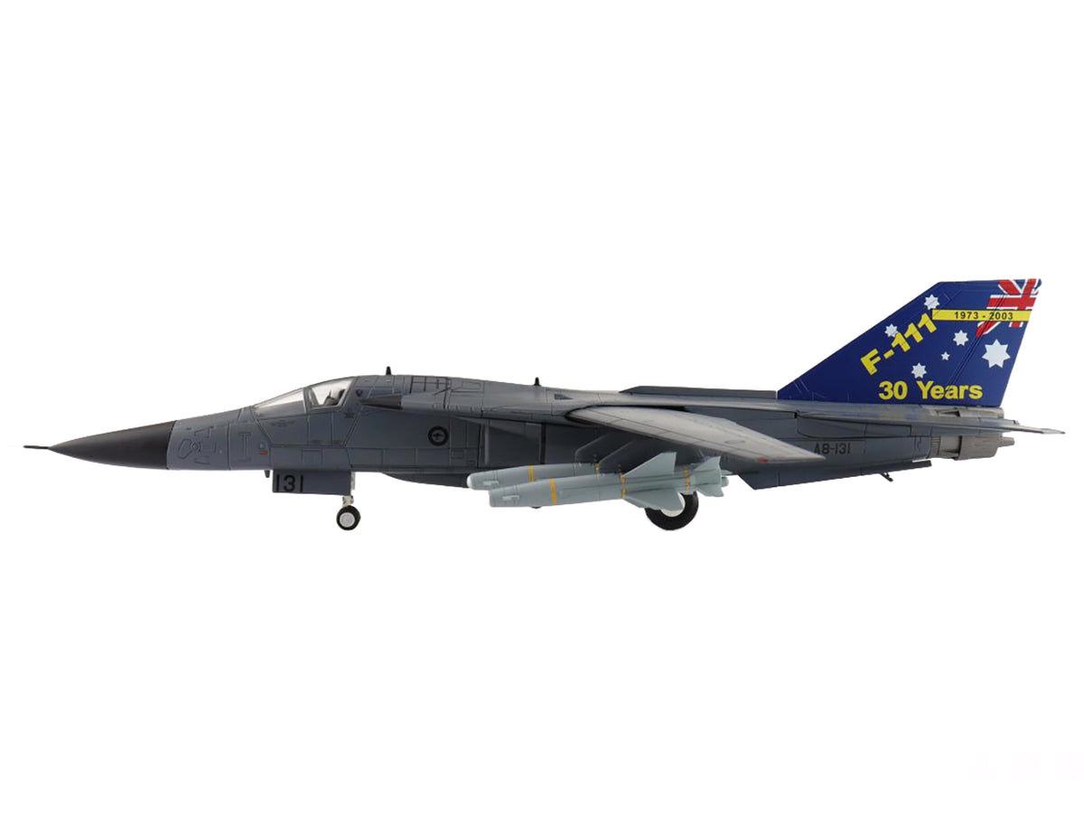 General Dynamics F-111C Pig Aircraft "A8-131 F-111 Operations 30th Anniversary" (2003) Royal Australian Air Force "Air Power Series" 1/72 Diecast Model