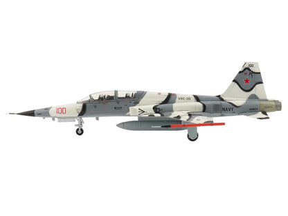 Northrop F-5F Tiger II Aircraft "810834 Franken Tiger VFC-111 Sundowners" (2023) United States Navy "Air Power Series" 1/72 Diecast Model