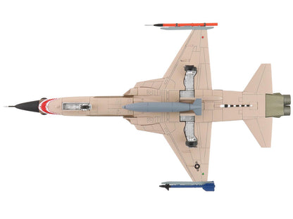 Northrop F-5N Tiger II Aircraft "Red 117 761533 Adversary Fighter VFC-111 Sundowners" United States Navy "Air Power Series" 1/72 Diecast Model