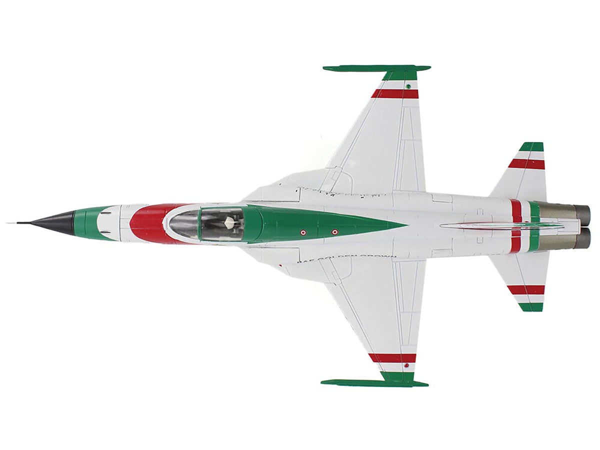 Northrop F-5E Tiger II Aircraft "#1 3-7099 IIAF Golden Crown" Imperial Iranian Air Force "Air Power Series" 1/72 Diecast Model
