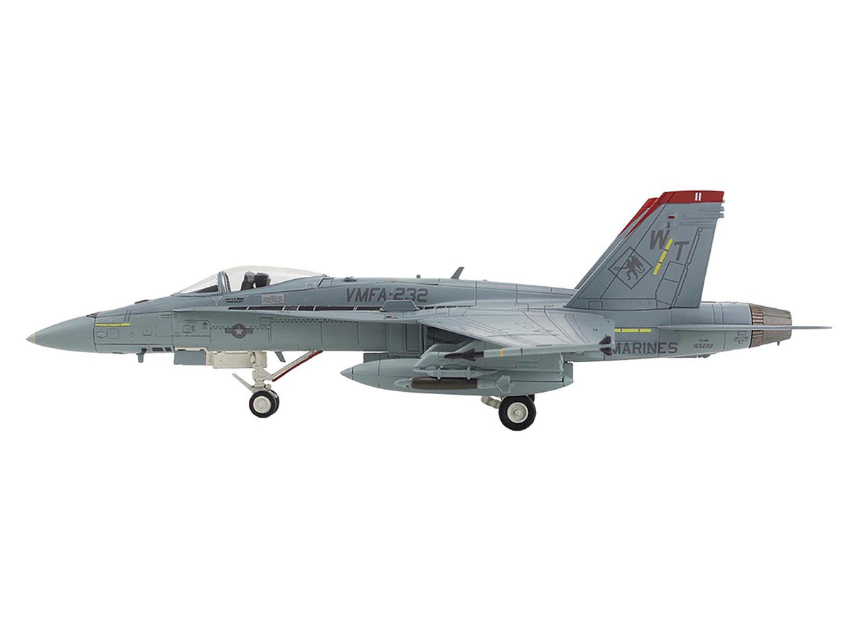 McDonnell Douglas F/A-18C Hornet Aircraft "VMFA-232 Red Devils" (2014) United States Marine Corps "Air Power Series" 1/72 Diecast Model