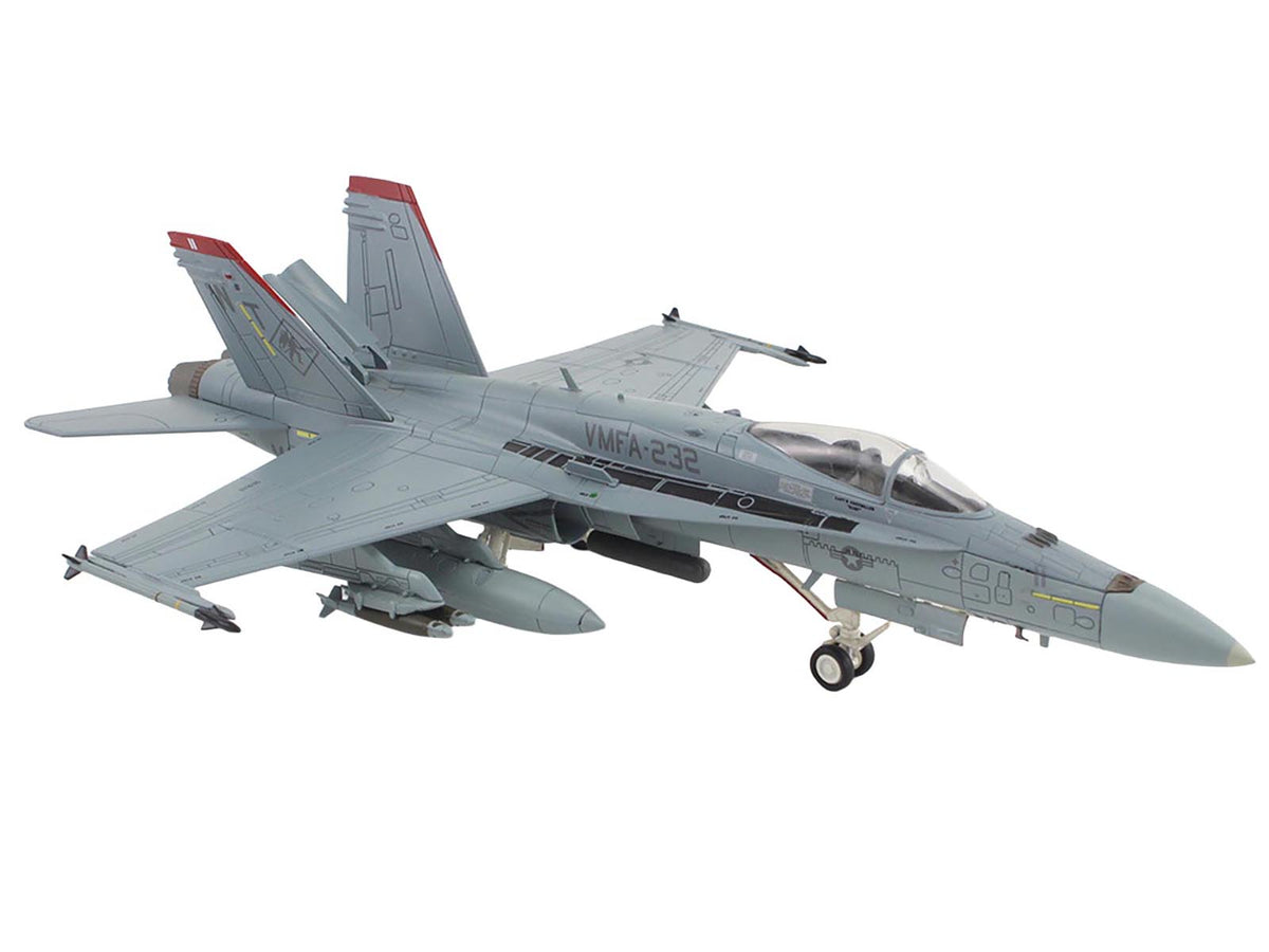McDonnell Douglas F/A-18C Hornet Aircraft "VMFA-232 Red Devils" (2014) United States Marine Corps "Air Power Series" 1/72 Diecast Model