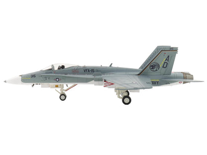 McDonnell Douglas F/A-18C Hornet Aircraft "VFA-15 Retro TAC Demo Jet VFA-106 Gladiators" (2017) United States Navy "Air Power Series" 1/72 Diecast Model
