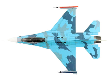 Lockheed F-16B Fighting Falcon Fighter Aircraft "Top Gun 90th Anniversary of Naval Aviation NSAWC" United States Navy "Air Power Series" 1/72 Diecast Model