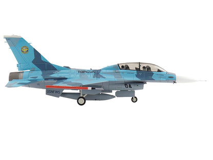 Lockheed F-16B Fighting Falcon Fighter Aircraft "Top Gun 04 Centennial of Naval Aviation" United States Navy "Air Power Series" 1/72 Diecast Model