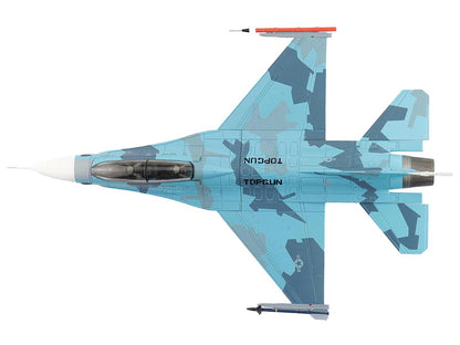 Lockheed F-16B Fighting Falcon Fighter Aircraft "Top Gun 04 Centennial of Naval Aviation" United States Navy "Air Power Series" 1/72 Diecast Model