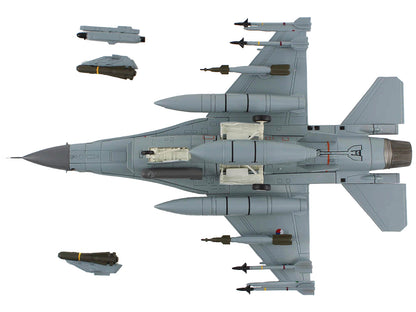 Lockheed F-16AM Fighting Falcon Fighter Aircraft "313 Squadron Afghanistan" (2008) Royal Netherlands Air Force (RNLAF) "Air Power Series" 1/72 Diecast Model