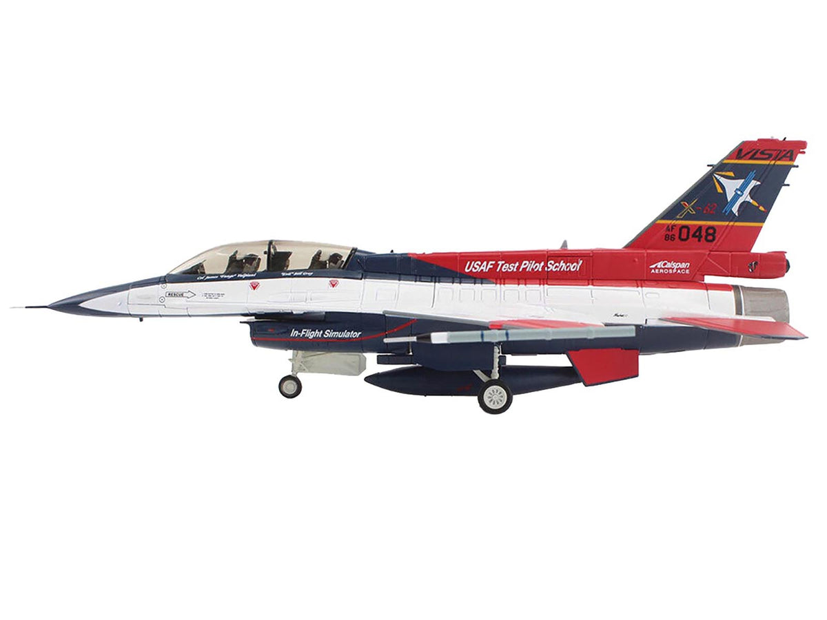 General Dynamics X-62A VISTA Aircraft "86-0048 USAF Test Pilot School Edwards Air Force Base" (2024) United States Air Force "Air Power Series" 1/72 Diecast Model