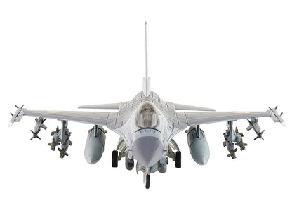 Lockheed F-16AM Fighting Falcon Fighter Aircraft "UA24-3596 Pylon Integrated Dispenser System Plus" (2024) Ukrainian Air Force "Air Power Series" 1/72 Diecast Model