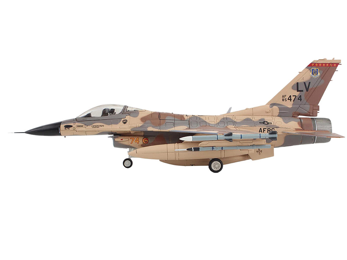 Lockheed F-16C Fighting Falcon Fighter Aircraft "85-474 Rockslide 706th Aggressor Squadron" United States Air Force "Air Power Series" 1/72 Diecast Model