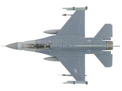 Lockheed F-16D Fighting Falcon Fighter Aircraft "85-1572 Edwards Air Force Base" (2024) United States Air Force "Air Power Series" 1/72 Diecast Model