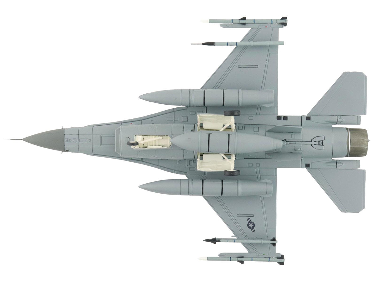 Lockheed F-16D Fighting Falcon Fighter Aircraft "85-1572 Edwards Air Force Base" (2024) United States Air Force "Air Power Series" 1/72 Diecast Model