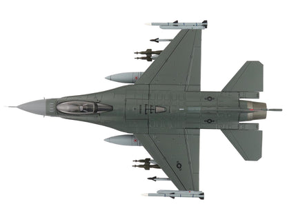 Lockheed F-16C Fighting Falcon Fighter Aircraft "88-0545 138th Fighter Wing Oklahoma Air National Guard" (2024) United States Air Force "Air Power Series" 1/72 Diecast Model