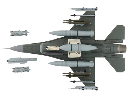 Lockheed F-16C Fighting Falcon Fighter Aircraft "88-0545 138th Fighter Wing Oklahoma Air National Guard" (2024) United States Air Force "Air Power Series" 1/72 Diecast Model