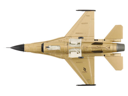 Lockheed F-16A Fighting Falcon Fighter Aircraft "85-1565 Golden Bat Viper 185 ARW Iowa ANG Squadron 50th Anniversary" (2022) United States Air Force "Air Power Series" 1/72 Diecast Model