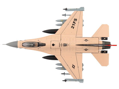 Lockheed F-16V Fighting Falcon Fighter Aircraft "93-0814 Play to Win 21st Sqn. Luke AFB" (2025) United States Air Force "Air Power Series" 1/72 Diecast Model