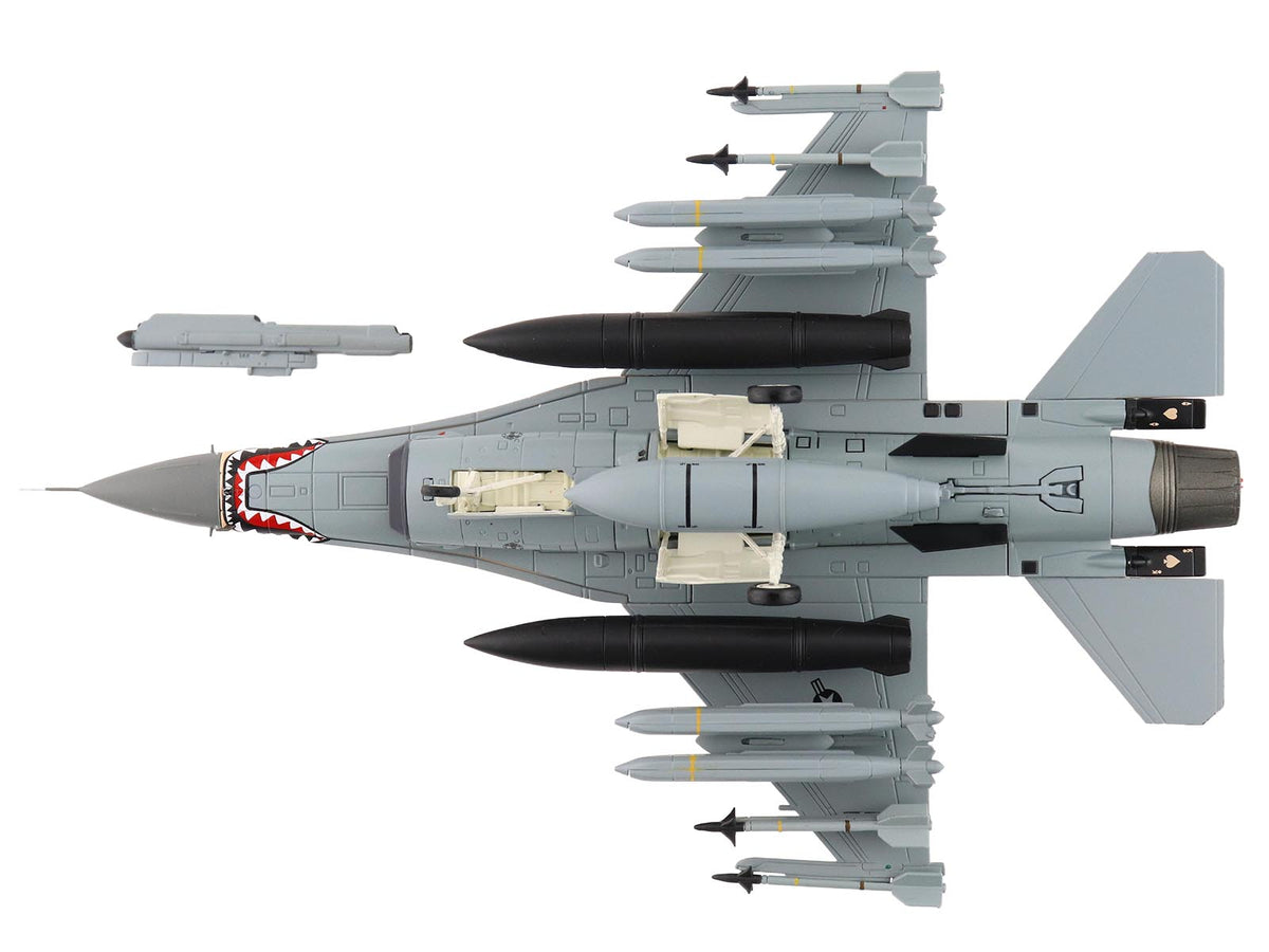 Lockheed F-16V Fighting Falcon Fighter Aircraft "93-0814 Play to Win 21st Sqn. Luke AFB" (2025) United States Air Force "Air Power Series" 1/72 Diecast Model