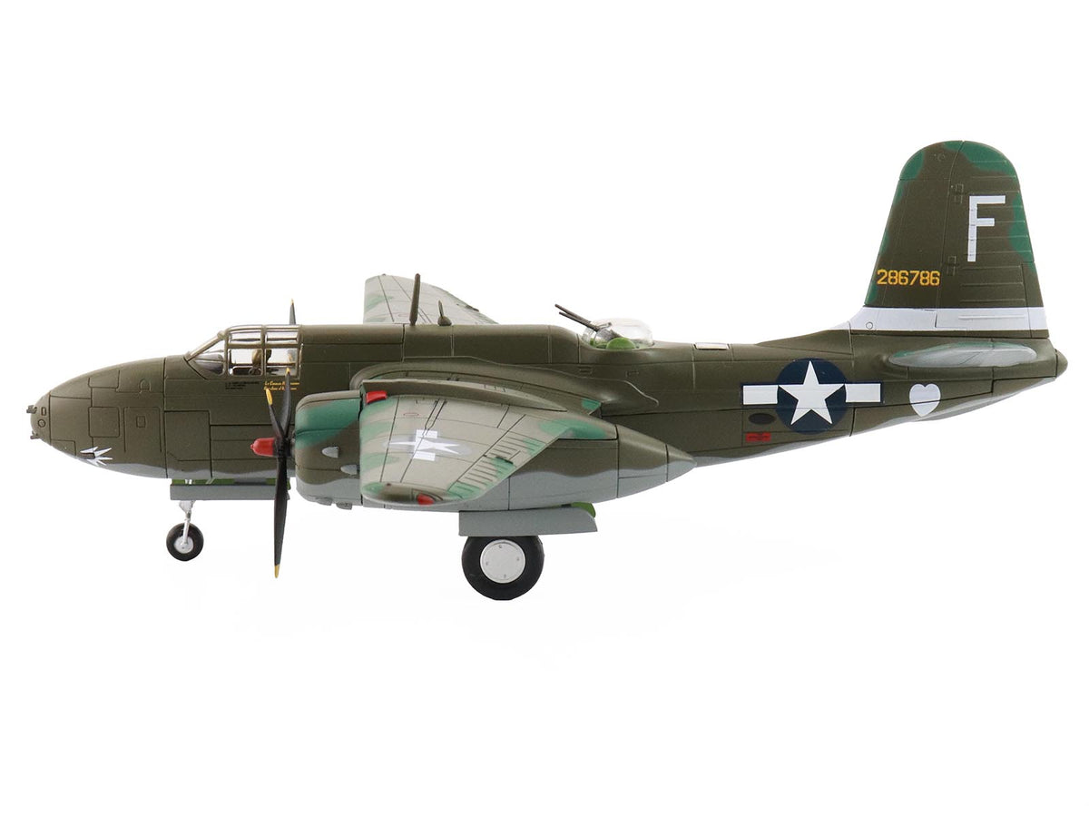 Douglas A-20G Havoc Aircraft "42-86786 Hell'N Pelican II 388th Bomb Squadron Gusap Airfield" (1944) United States Army Air Forces "Air Power Series" 1/72 Diecast Model