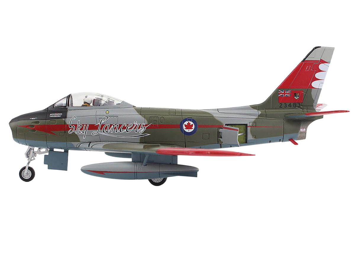 Canadair Sabre Mk.6 Fighter Aircraft "Sky Lancers" (1956) Royal Canadian Air Force "Air Power Series" 1/72 Diecast Model