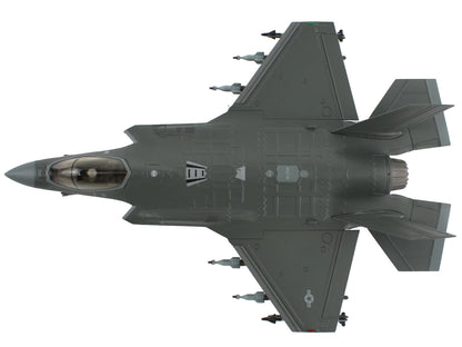 Lockheed Martin F-35A Lightning II Aircraft "100th Fighter Squadron Alabama Air National Guard" (2023) United States Air Force "Air Power Series" 1/72 Diecast Model