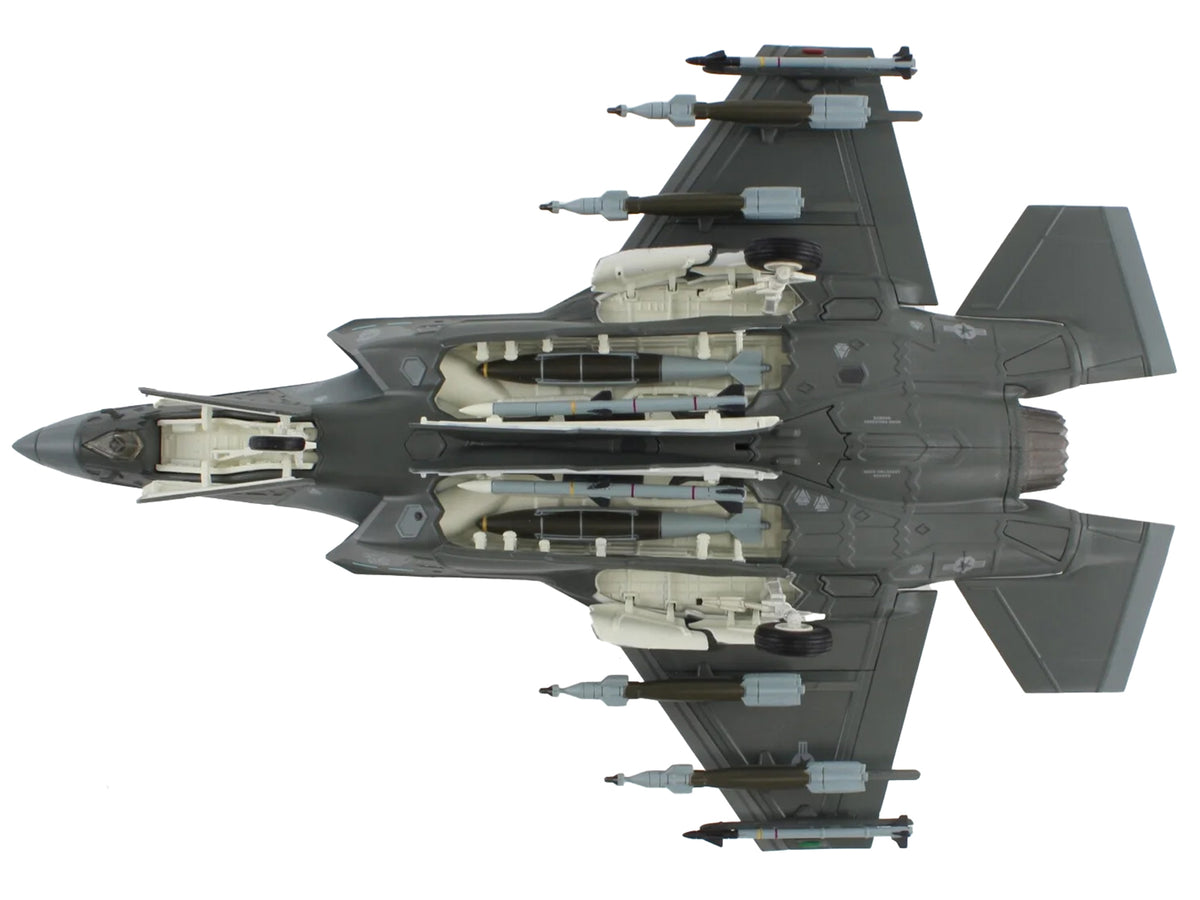 Lockheed Martin F-35A Lightning II Aircraft "100th Fighter Squadron Alabama Air National Guard" (2023) United States Air Force "Air Power Series" 1/72 Diecast Model