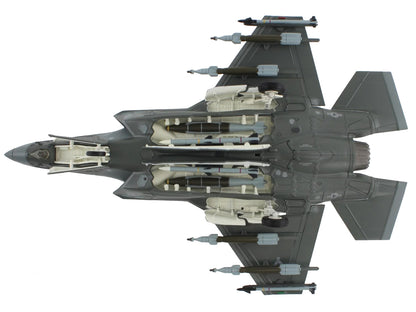 Lockheed Martin F-35A Lightning II Aircraft "100th Fighter Squadron Alabama Air National Guard" (2023) United States Air Force "Air Power Series" 1/72 Diecast Model