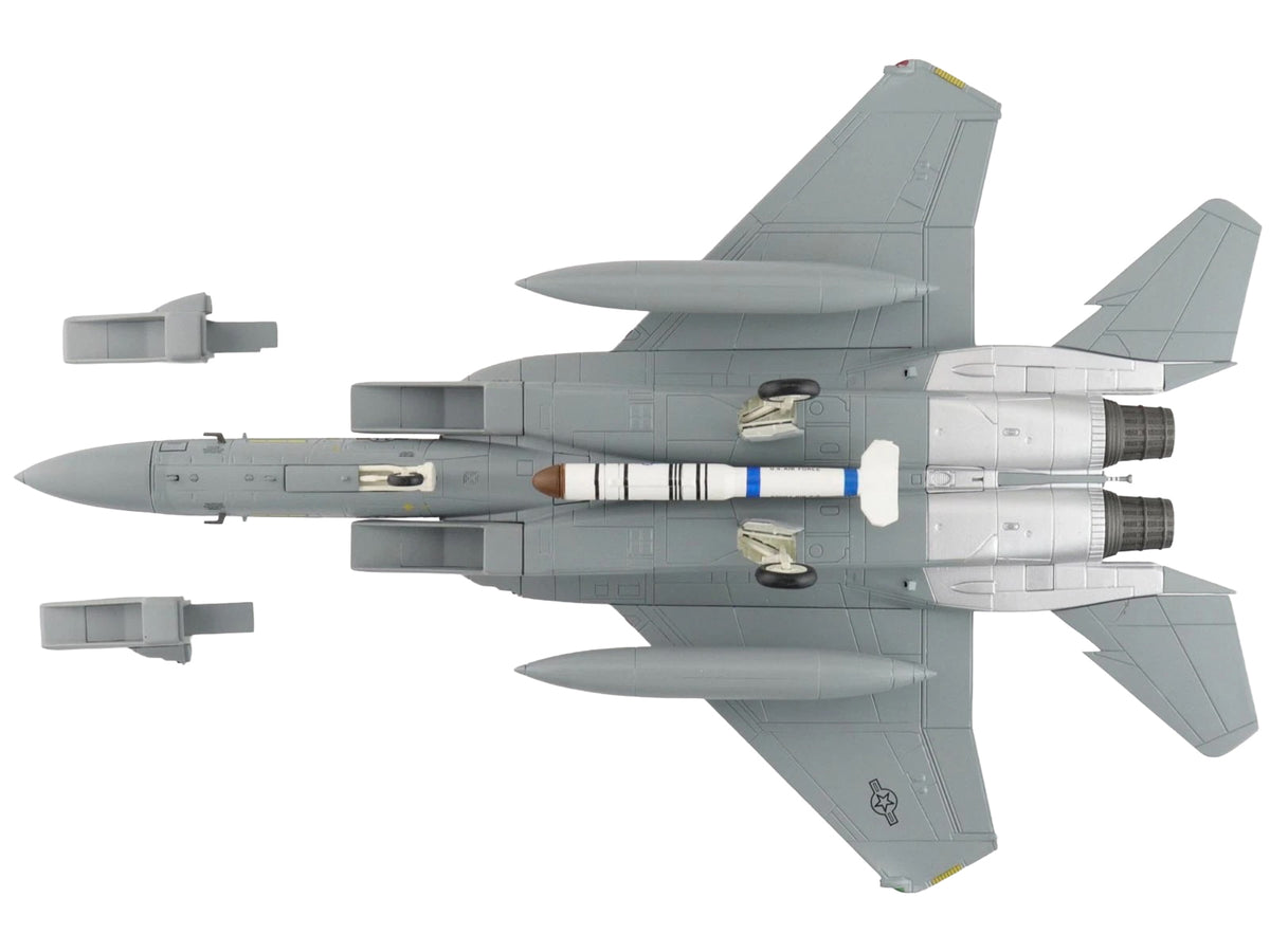 McDonnell Douglas F-15A Eagle Fighter Aircraft "76-0111 318th Fighter Interceptor Squadron" United States Air Force "Air Power Series" 1/72 Diecast Model