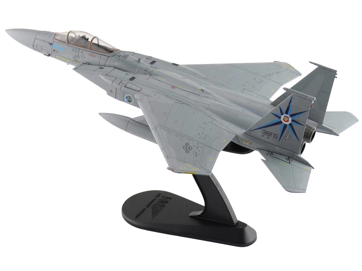 McDonnell Douglas F-15A Eagle Fighter Aircraft "76-0111 318th Fighter Interceptor Squadron" United States Air Force "Air Power Series" 1/72 Diecast Model